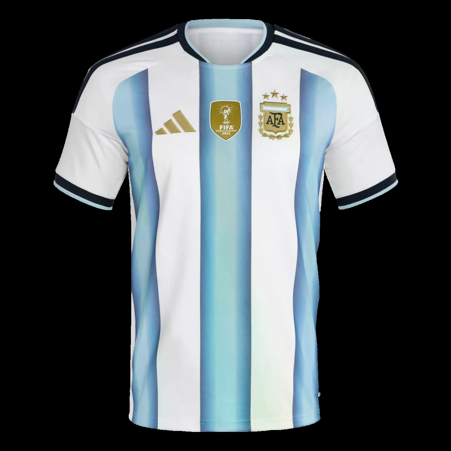 Argentinie WK 2026 thuisshirt wit met sky-blue strepen