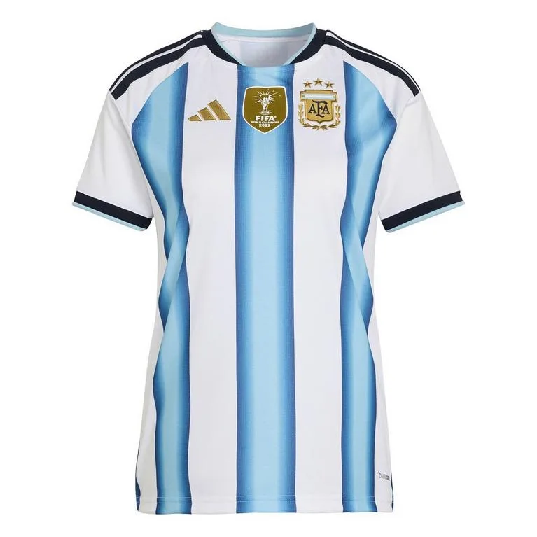 Argentinië shirt kindermaten en damesfit — maatvergelijking heren dames kind