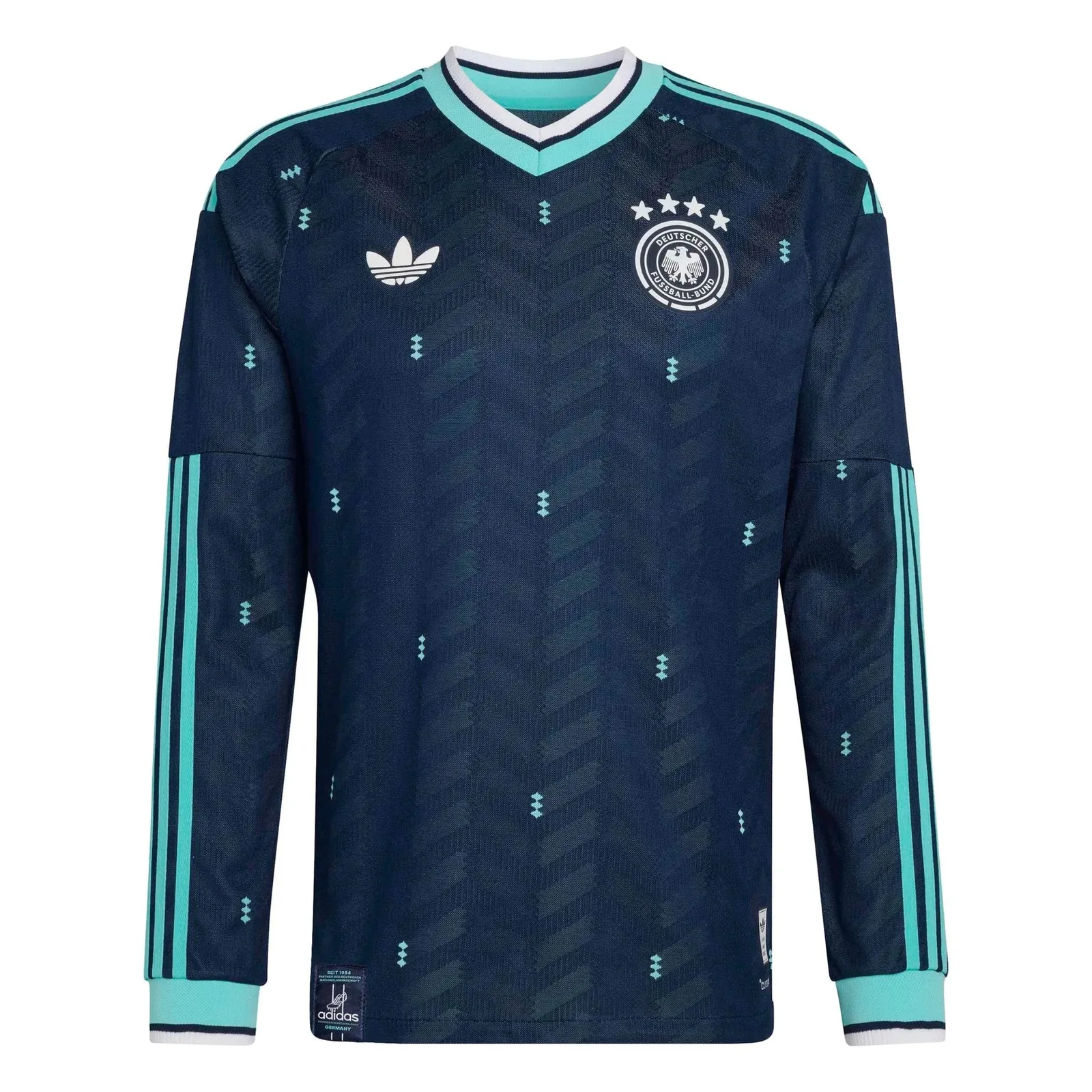 Duitsland WK 2026 uitshirt met lange mouwen, fan- en authentic-versie