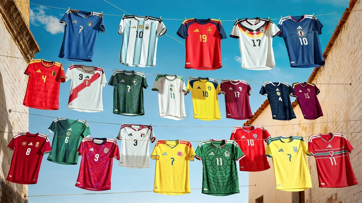WK Shirt 2026: alle WK 2026 Voetbalshirts per land (thuis- en uitshirts)
