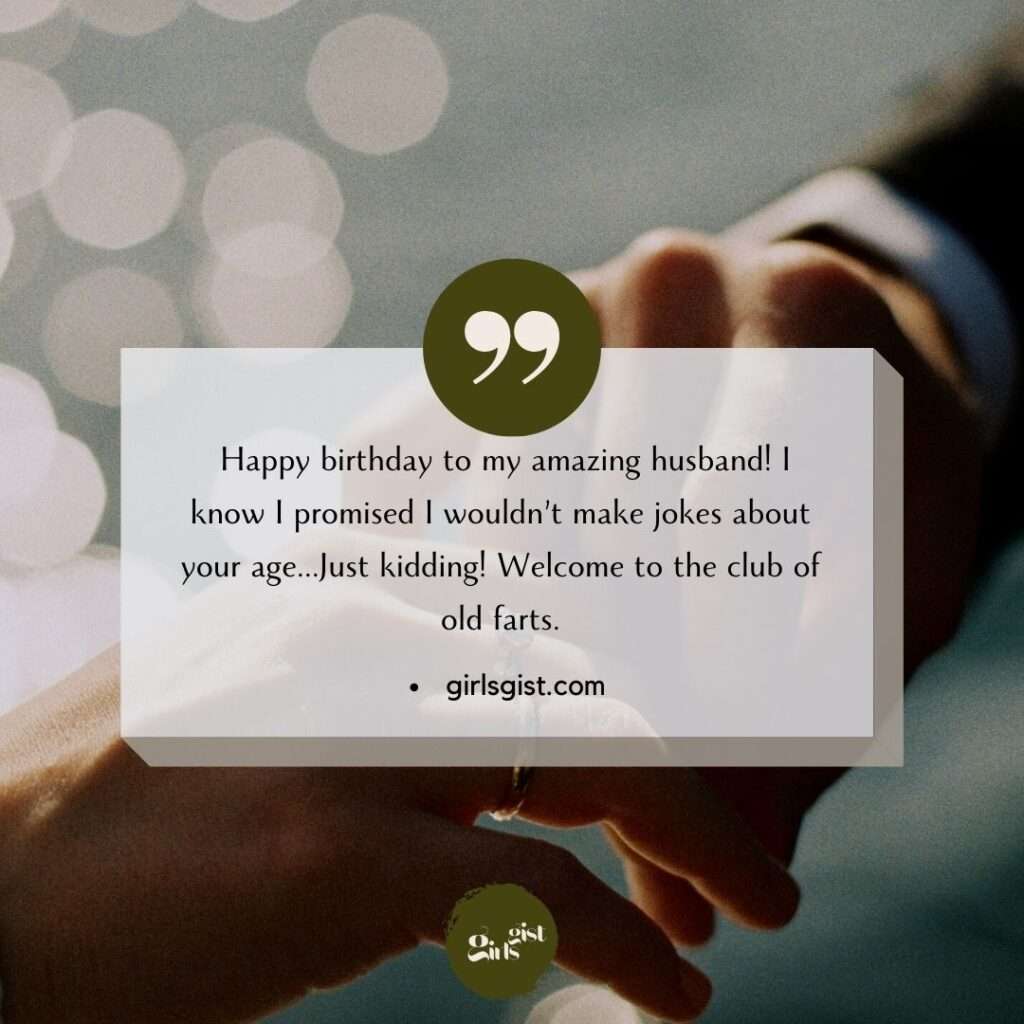 1 - Funny Birthday Wishes for Husband