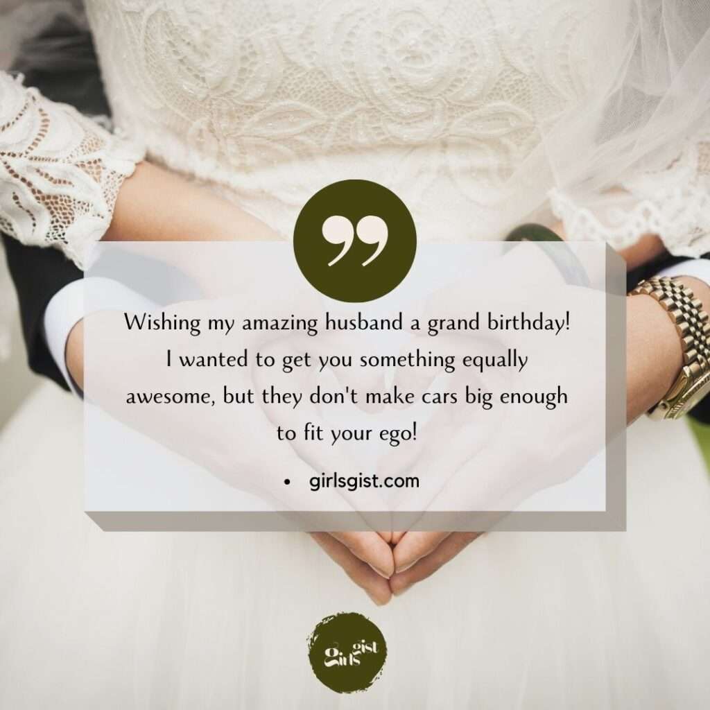 4 - Funny Birthday Wishes for Husband