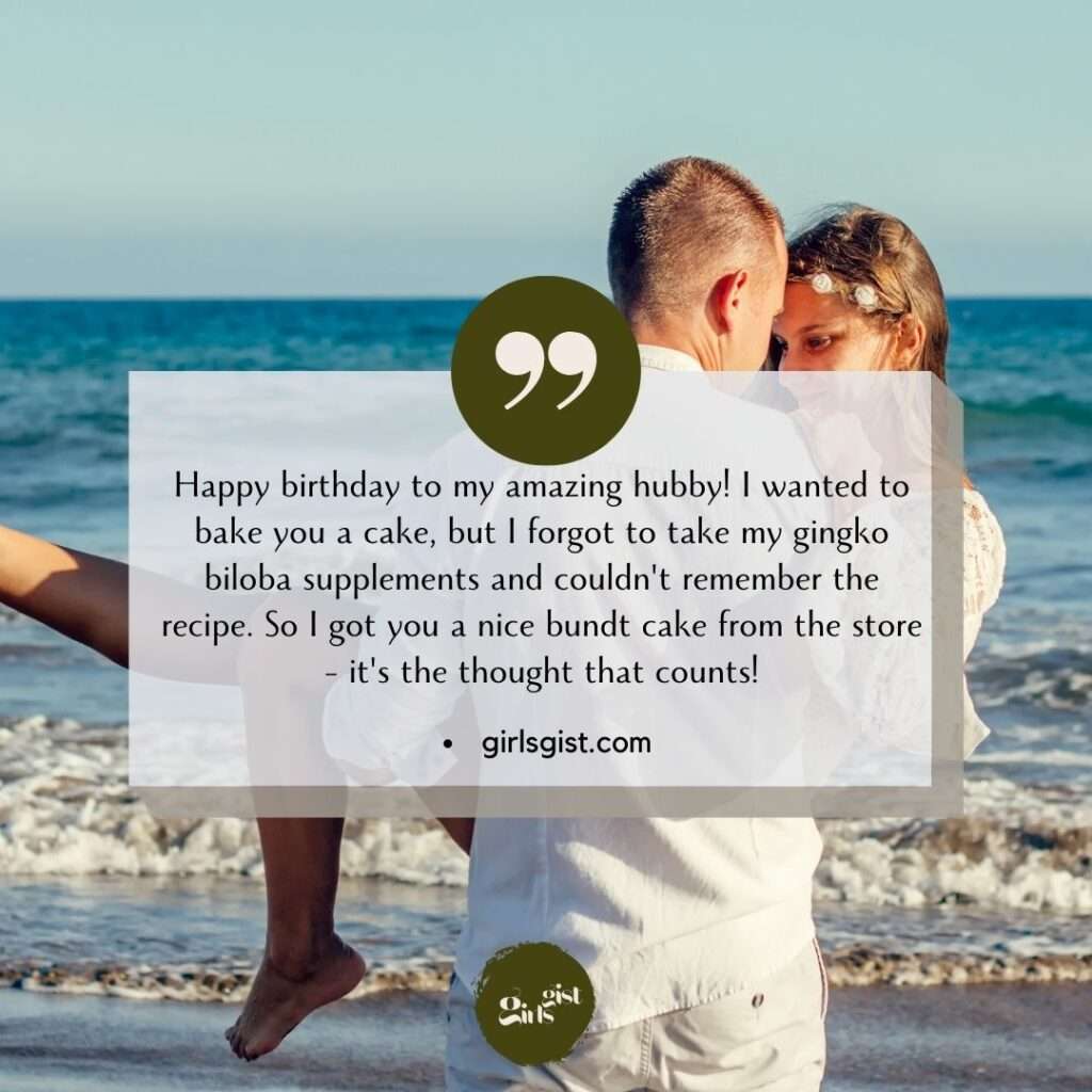 7 - Funny Birthday Wishes for Husband