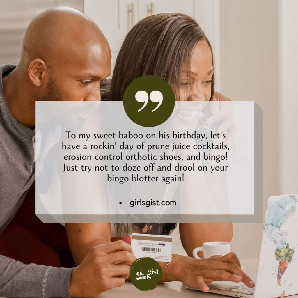 9 - Funny Birthday Wishes for Husband