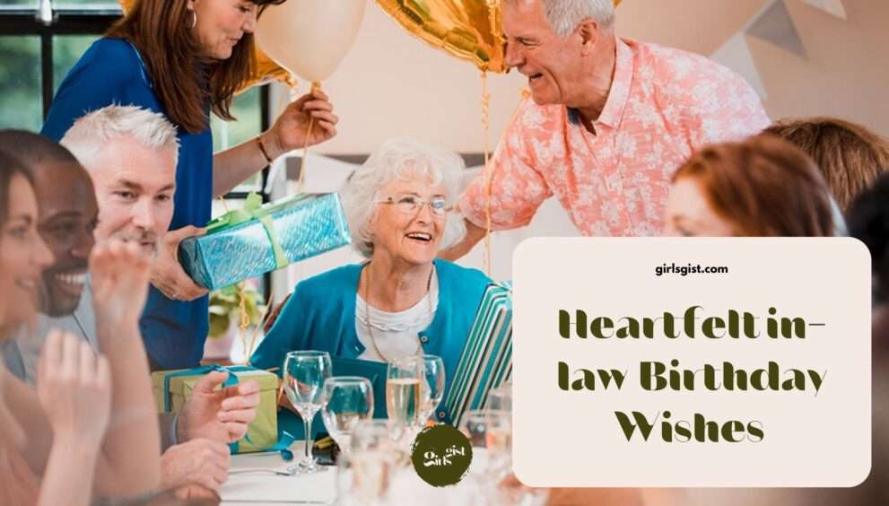 Heartfelt in-law Birthday Wishes
