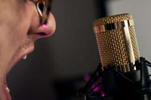 Photo Lady Gaga: Microphone